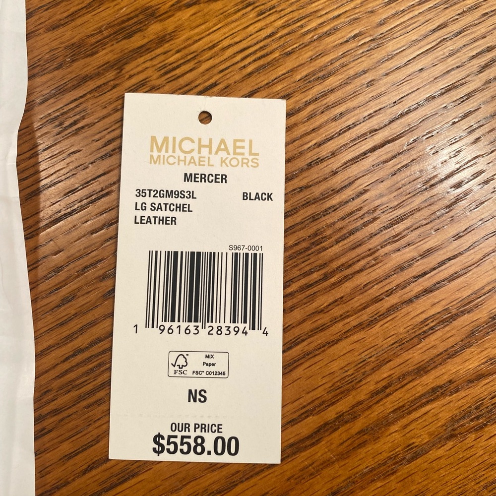 My bag was bought in November at the Micheal Kors outlet